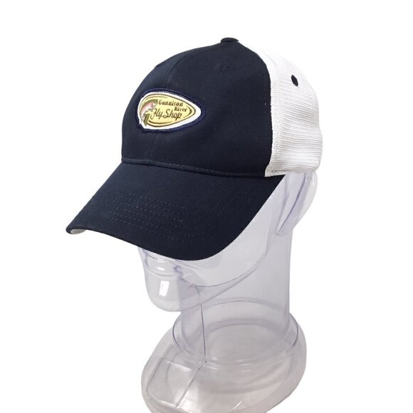 Gunnison River Fly Shop Fishing Colorado Men's Hat Baseball Cap Black Canyon CO - Picture 1 of 8